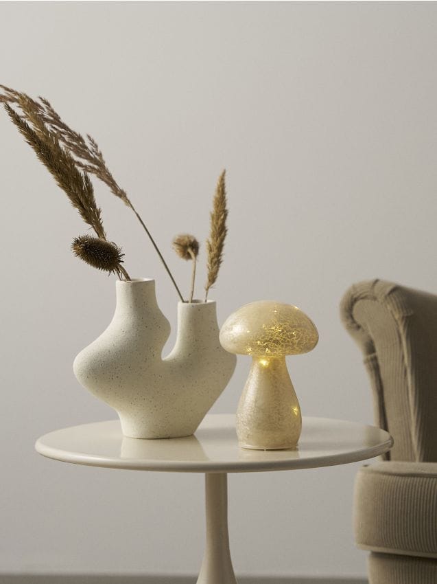 Sinsay - LED lampička v tvare huby - béžová