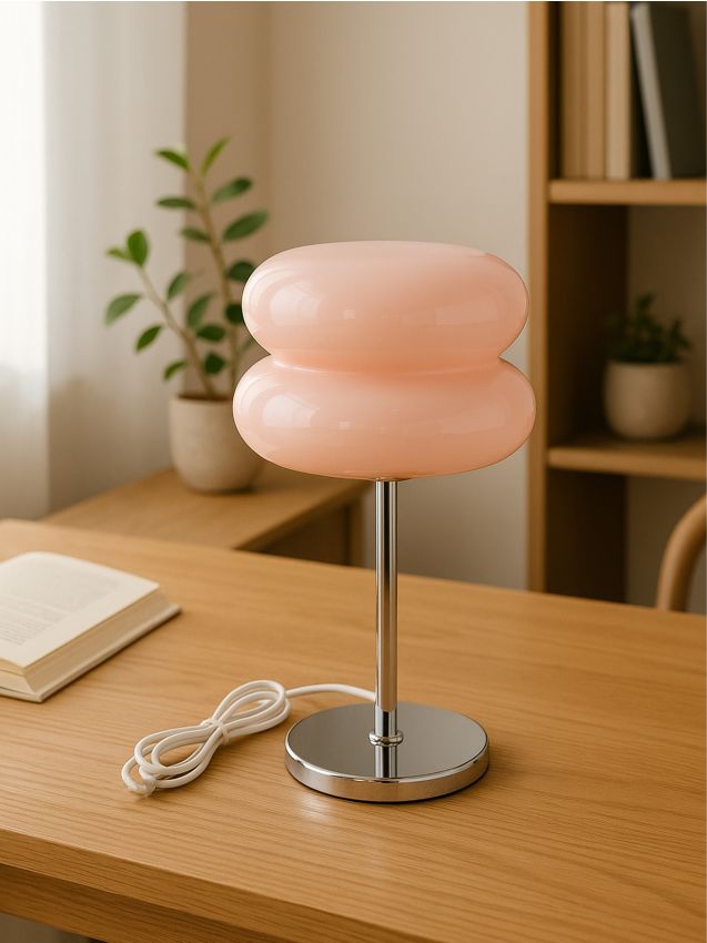 Sinsay - Stolová lampa - pastelová ružová