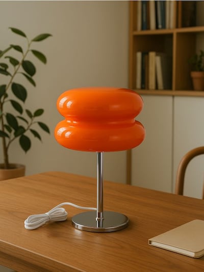 Lampa stołowa w stylu retro