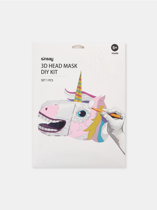 3D-маска Набір DIY для розфарбовування - SINSAY