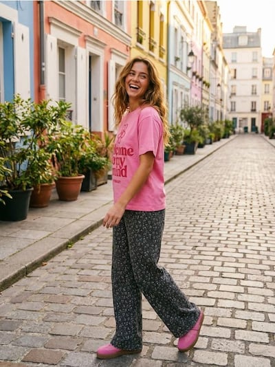 Bavlněné tričko s potiskem na zádech S.W. Smiley®