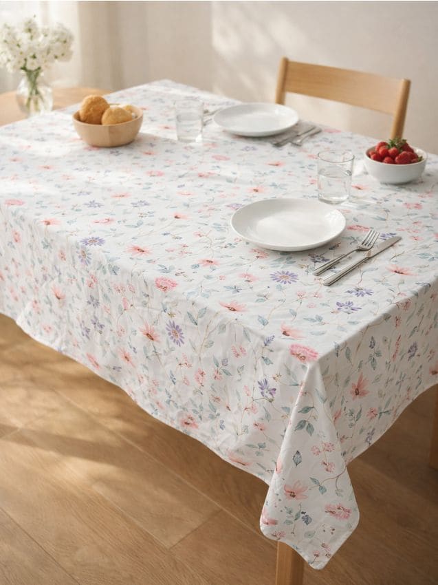 Sinsay - Față de masă cu motiv floral - multicolor