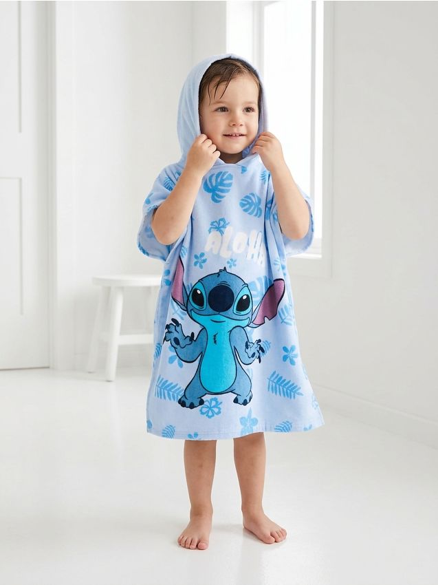 Sinsay - Prosop cu glugă Stitch - albastru