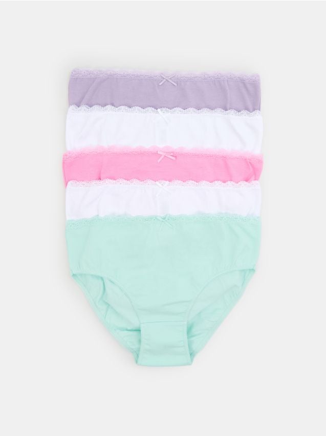 Sinsay - Chiloți din bumbac 5 pachete - multicolor