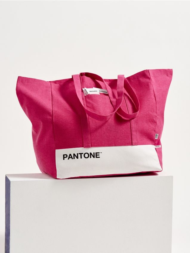 Sinsay - Платнена Чанта За Пазаруване Pantone