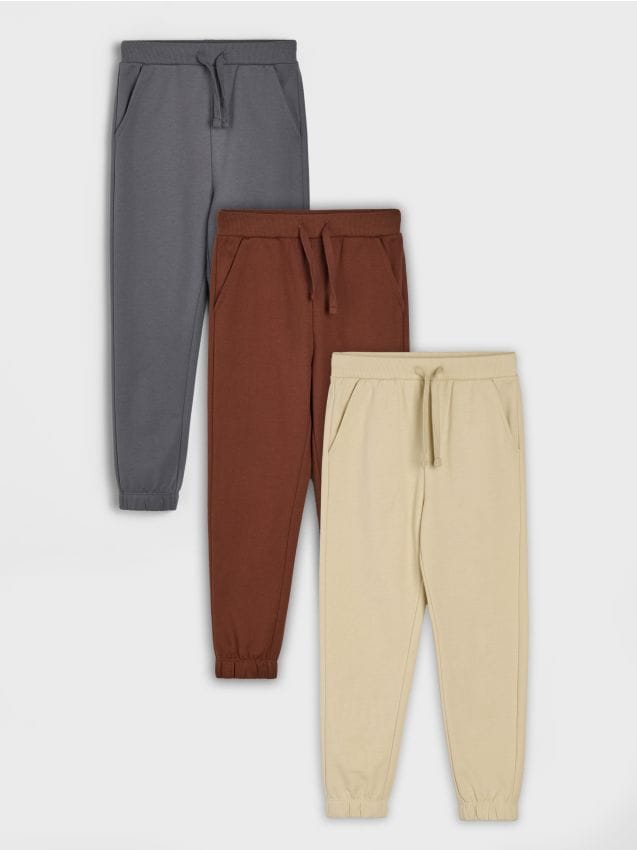 Sinsay - Set de 3 perechi de pantaloni sport jogger - altele