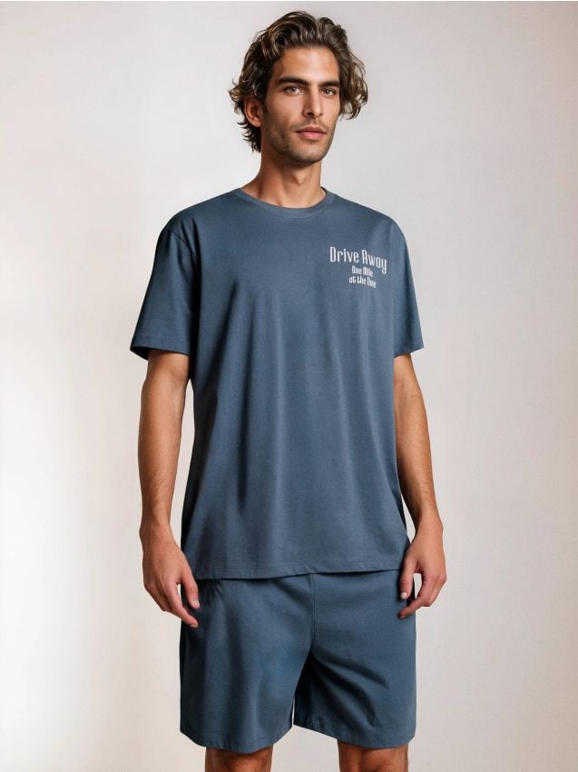 Sinsay - Dvojdielne bavlnené pyžamo - viacfarebná