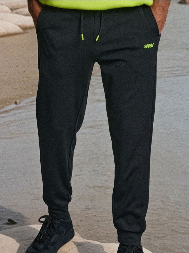 Sinsay - Pantaloni jogger - negru