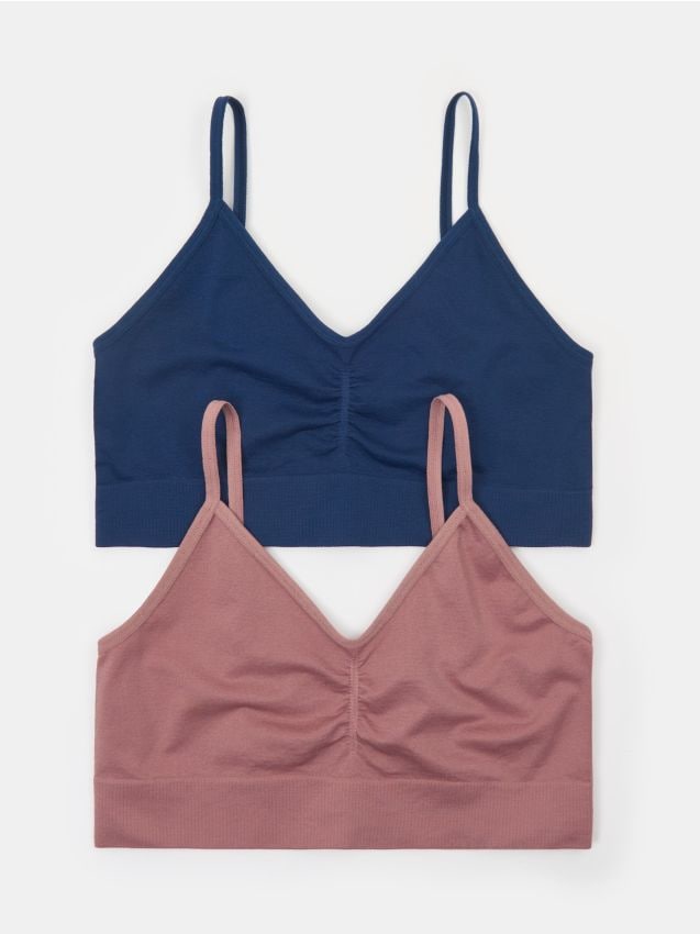 Sinsay - Sutiene tip top, 2 bucăți - multicolor
