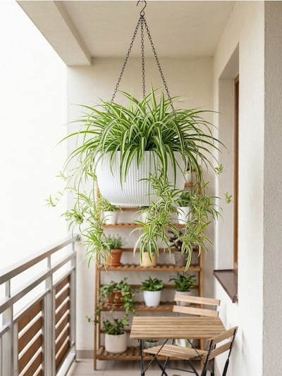 Релефна висяща саксия