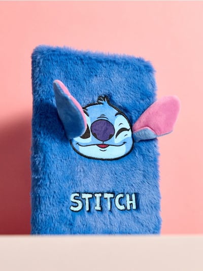 Plišani notes sa 3D koricama Stitch