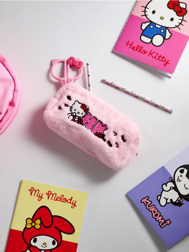 Sinsay - Penar de pluș Hello Kitty - roz-aprins