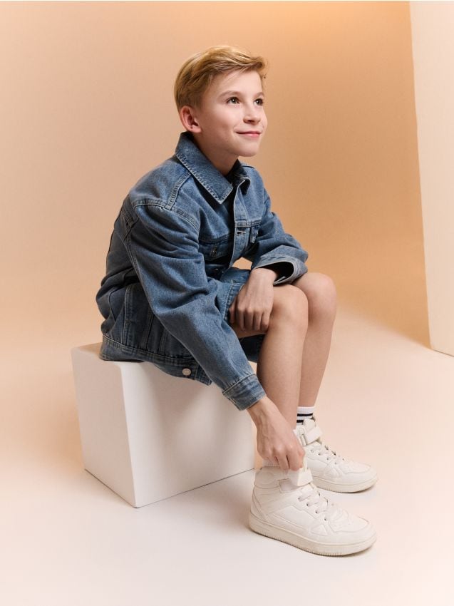 Sinsay - Jeansowa katana - niebieski