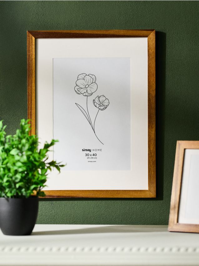 Sinsay - Ramă foto, 30 x 40 cm - bej