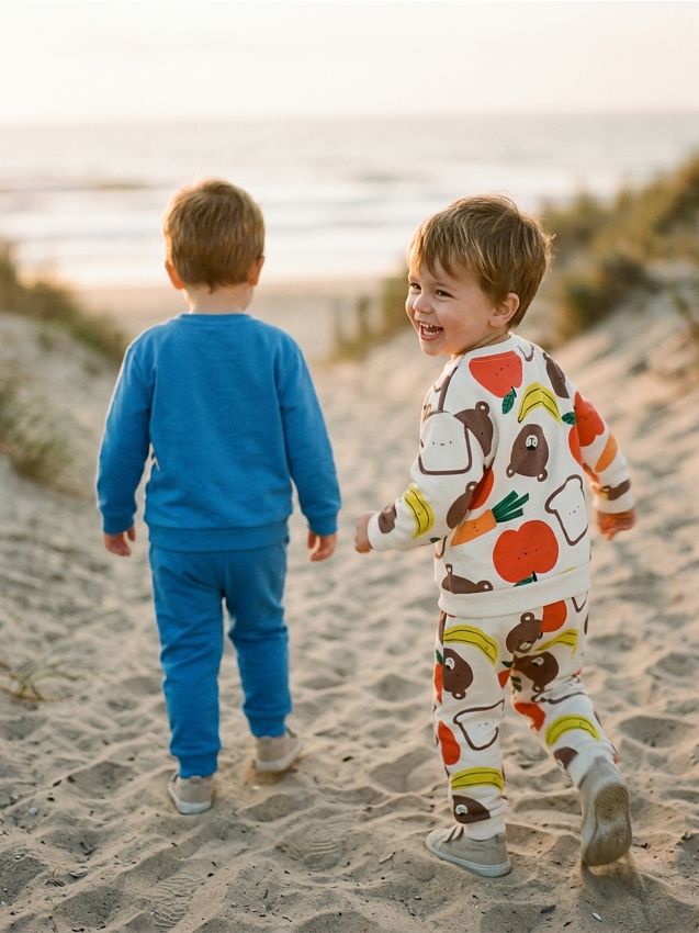 Sinsay - Hanorac crewneck 2 pack - crem