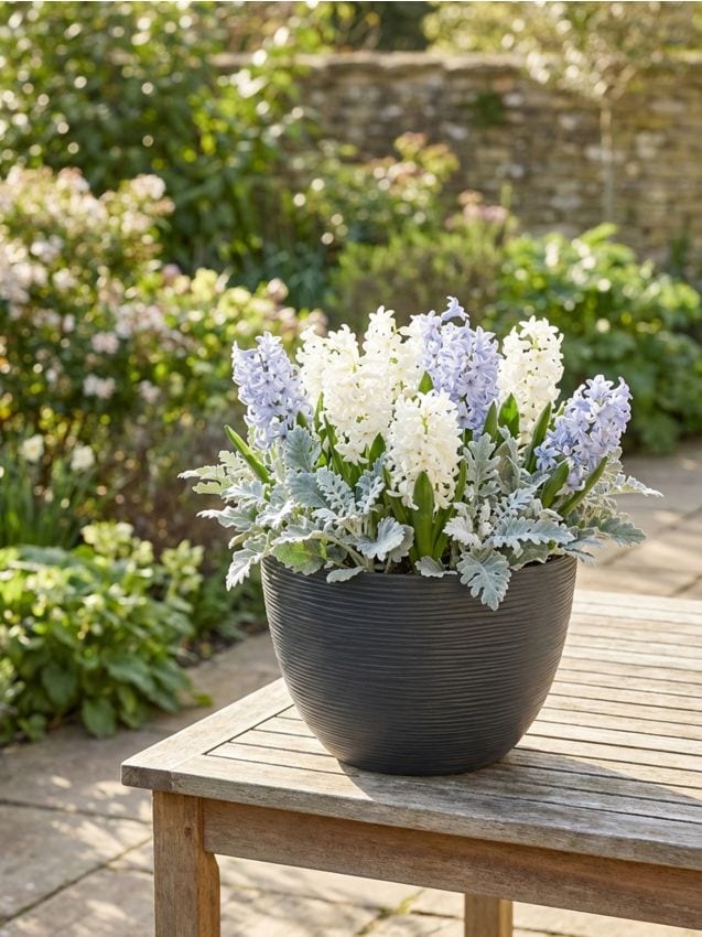 Sinsay - Ghiveci cu textură decorativă - negru