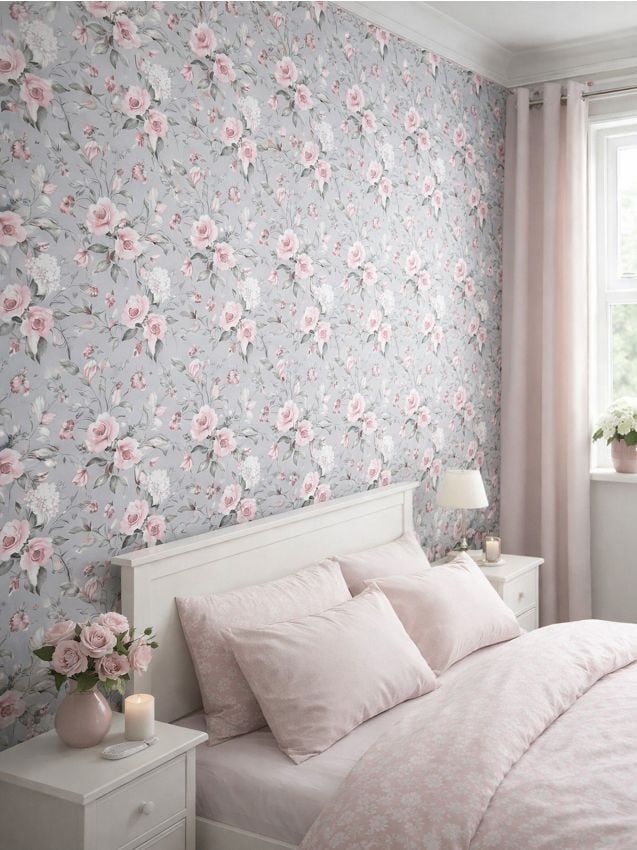 Sinsay - Tapet autoadeziv cu model floral - multicolor