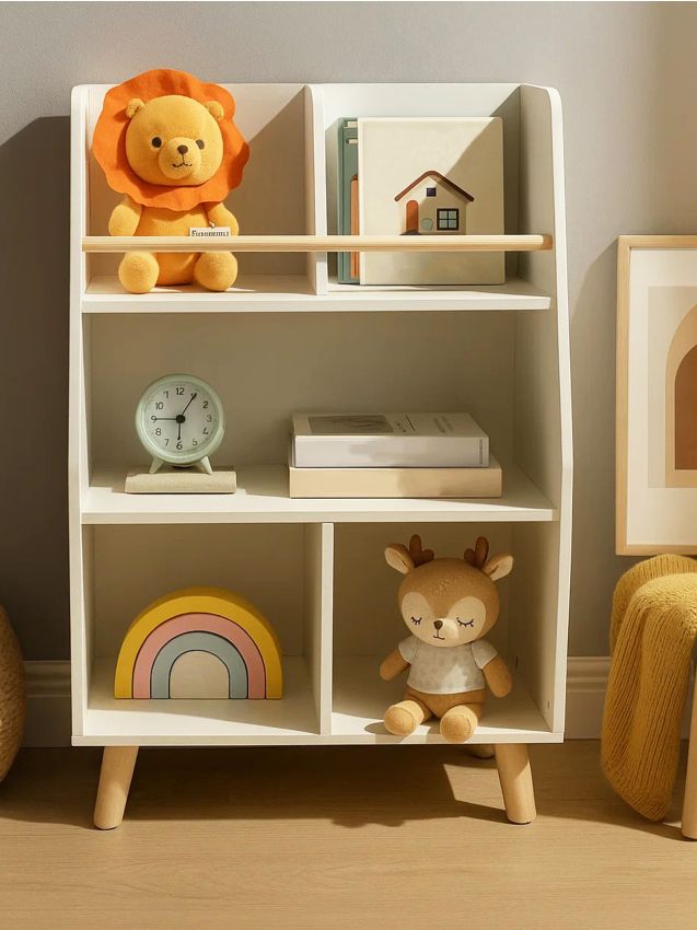Sinsay - Detský regál na hračky a knihy - biela
