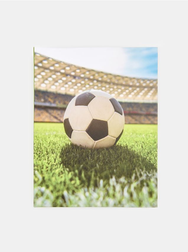 Sinsay - Album foto cu motiv de fotbal - verde-aprins