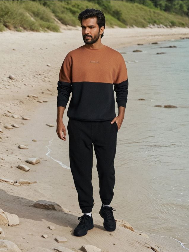 Sinsay - Pantaloni jogger - negru