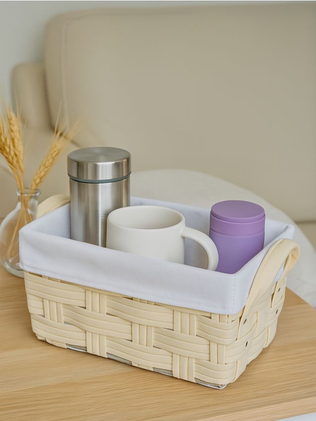 Sinsay - Pletený úložný kôš - telová