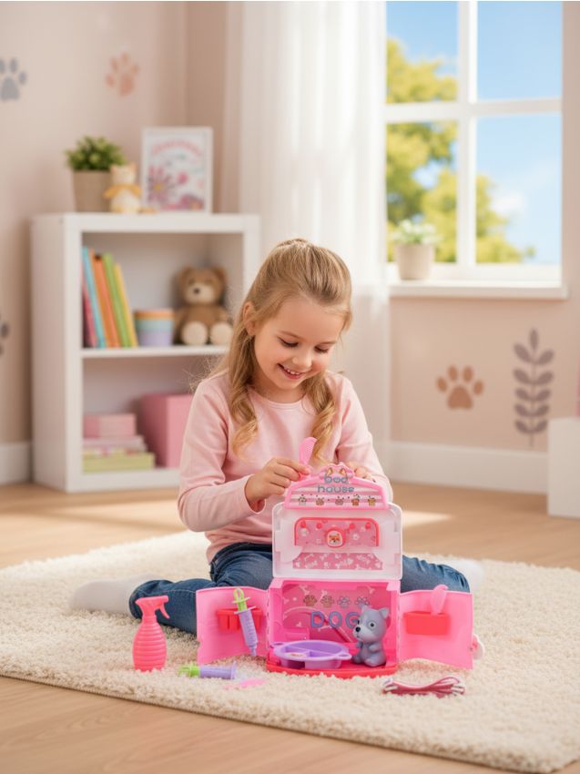 Sinsay - Multifunkčná súprava 3 v 1 - ružová