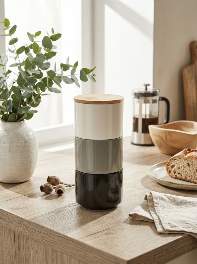 Sinsay - Recipiente pentru alimente 3 bucăți - negru