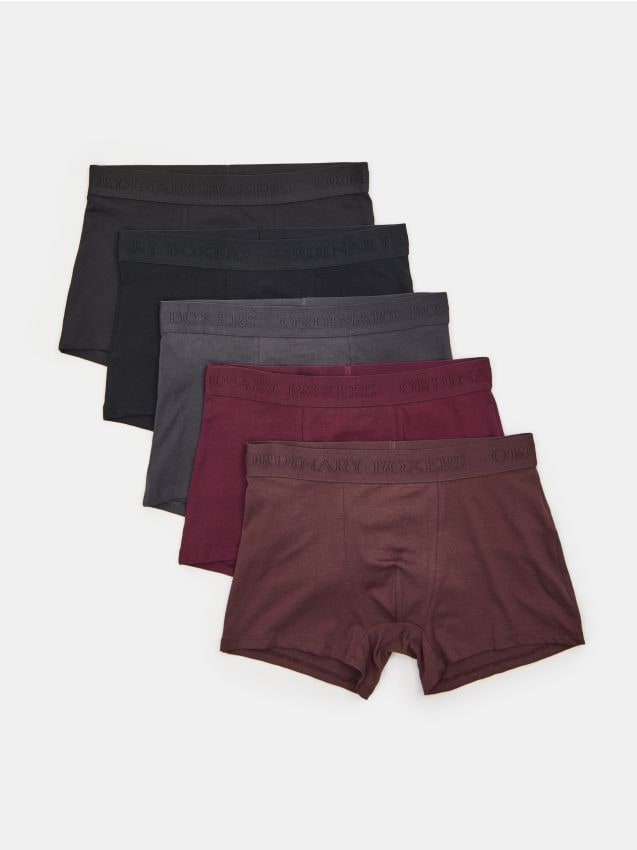 Sinsay - Boxeri din bumbac, set de 5 - multicolor