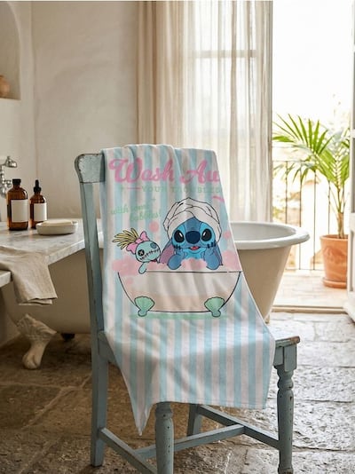 Bawełniany ręcznik Lilo & Stitch
