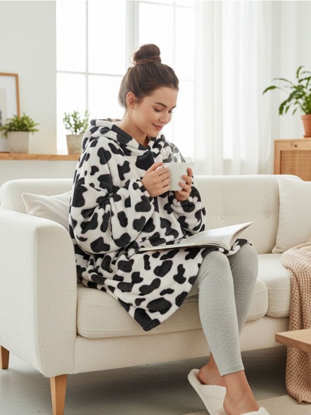 Sinsay - Mikina snuddie - biela