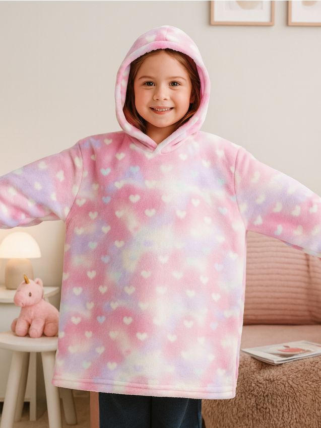 Sinsay - Mikina snuddie - pastelová ružová