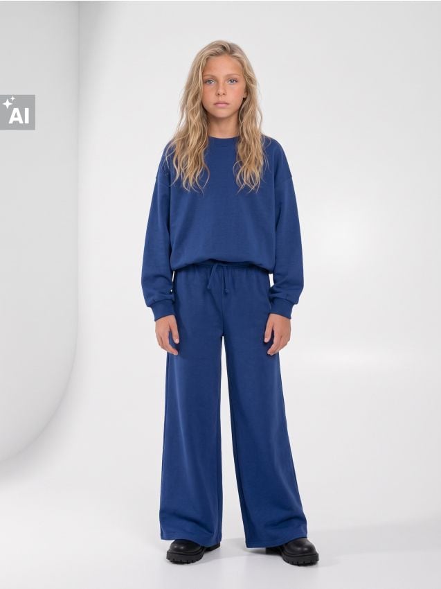 Sinsay - Pantaloni de trening cu crac larg - altele