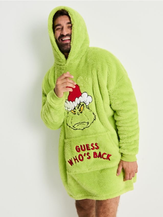 Sinsay - Snoodie Grinch - žlto-zelená