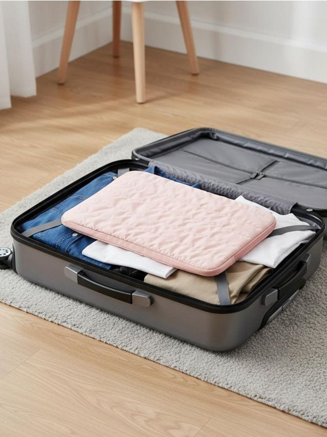 Sinsay - Husă pentru laptop - roz-pastel