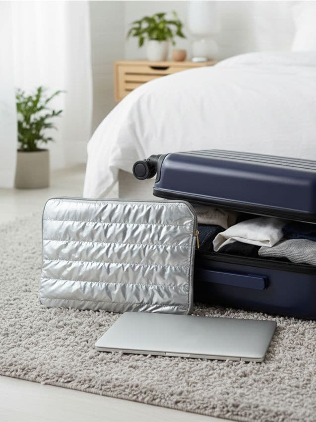 Sinsay - Husă pentru laptop - gri deschis