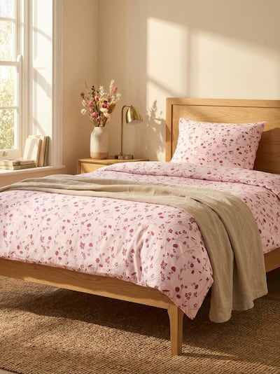 Komplet posteljine sa cvjetnim uzorkom