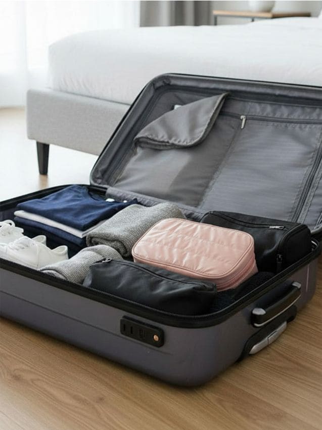 Sinsay - Portfard matlasat - roz-pastel