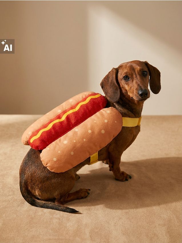 Sinsay - Costum hot dog pentru teckel - multicolor