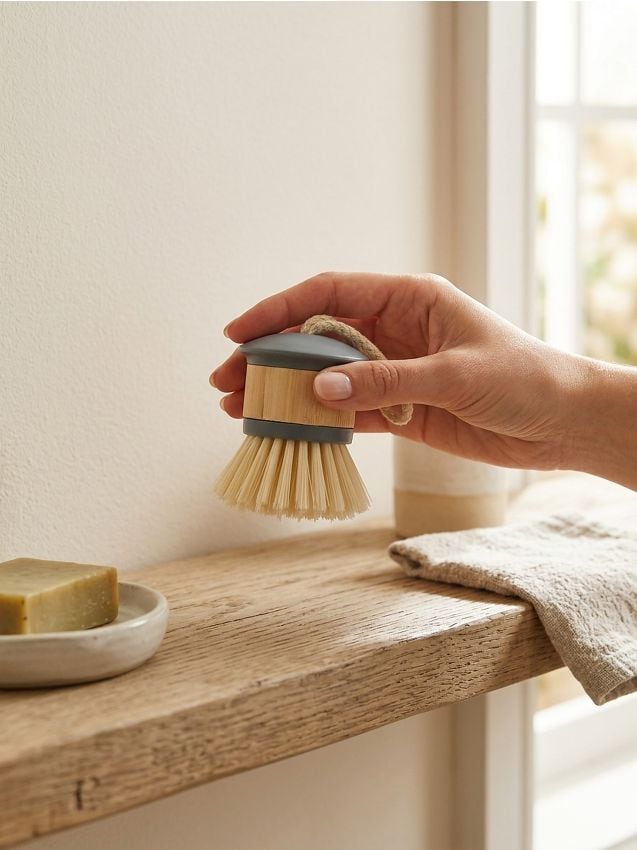 Sinsay - Perie pentru spălat vase - gri-închis