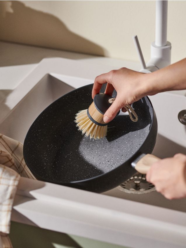 Sinsay - Perie pentru spălat vase - gri-închis