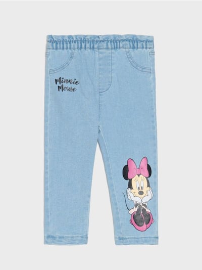Gefütterte Jeans Minnie Mouse