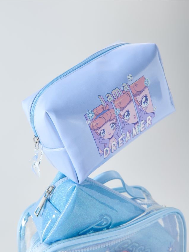 Sinsay - Portfard Disney Princess - albastru-pal