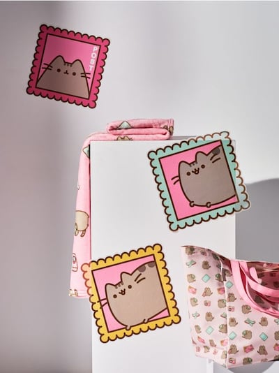 Seinakleebised Pusheen 3 pack