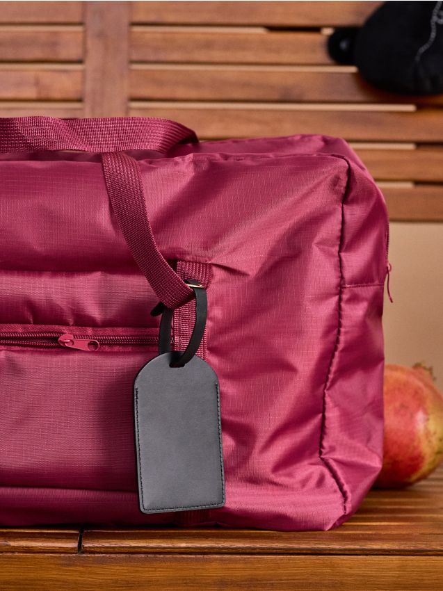 Sinsay - Menovka na batožinu - čierna