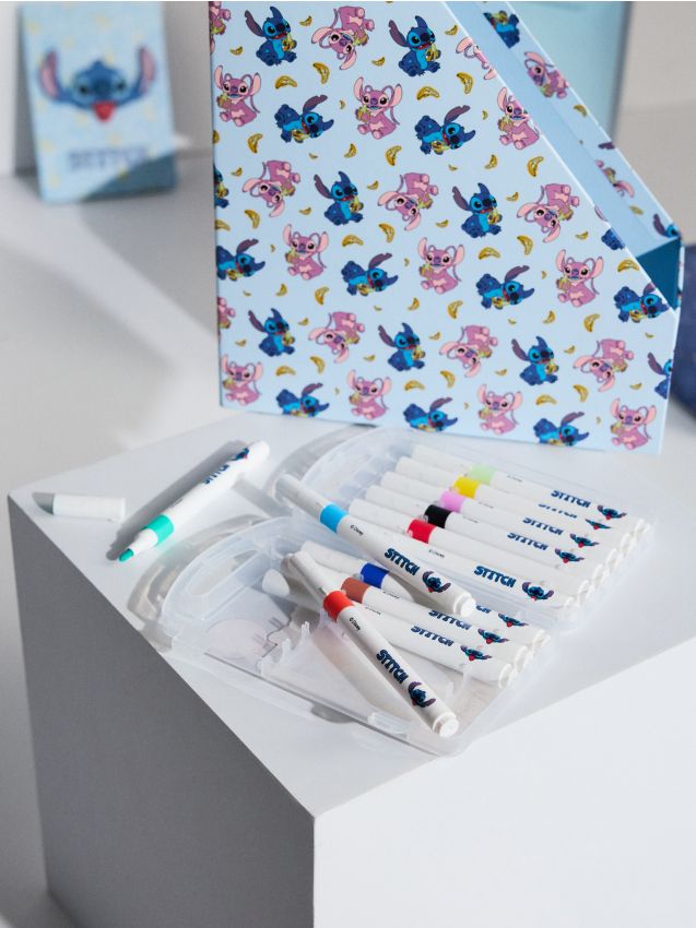 Sinsay - Set de markere 12 pack Stitch - multicolor