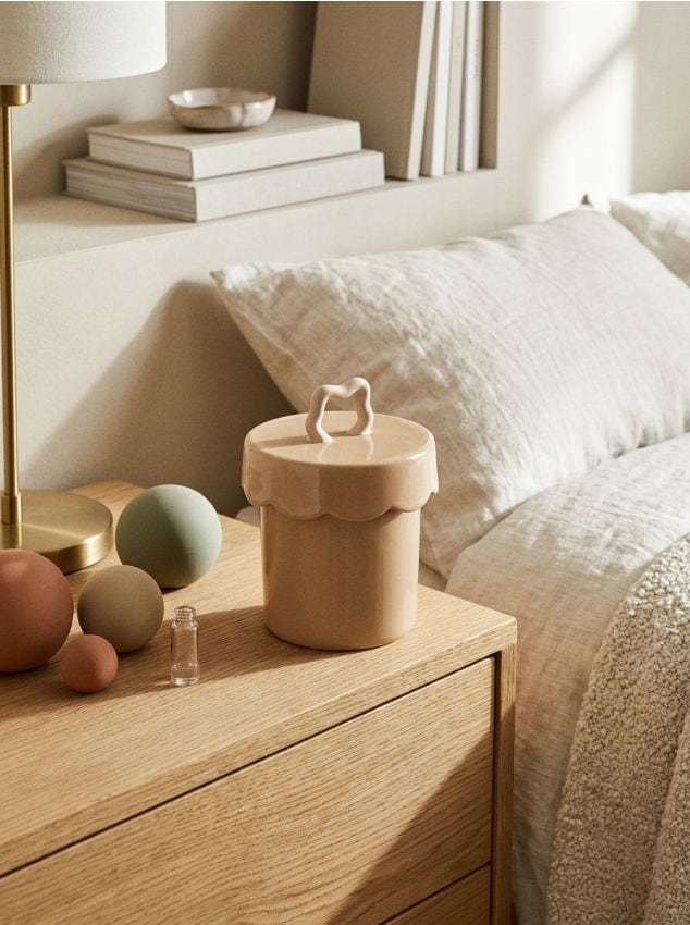 Sinsay - Recipient de depozitare din ceramică - nude