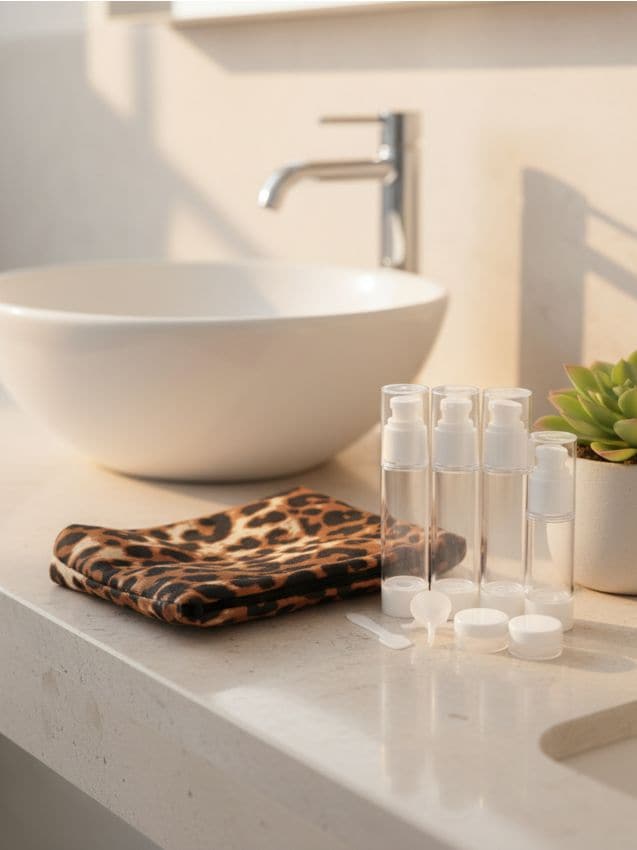 Sinsay - Set de voiaj cu recipiente pentru cosmetice - multicolor