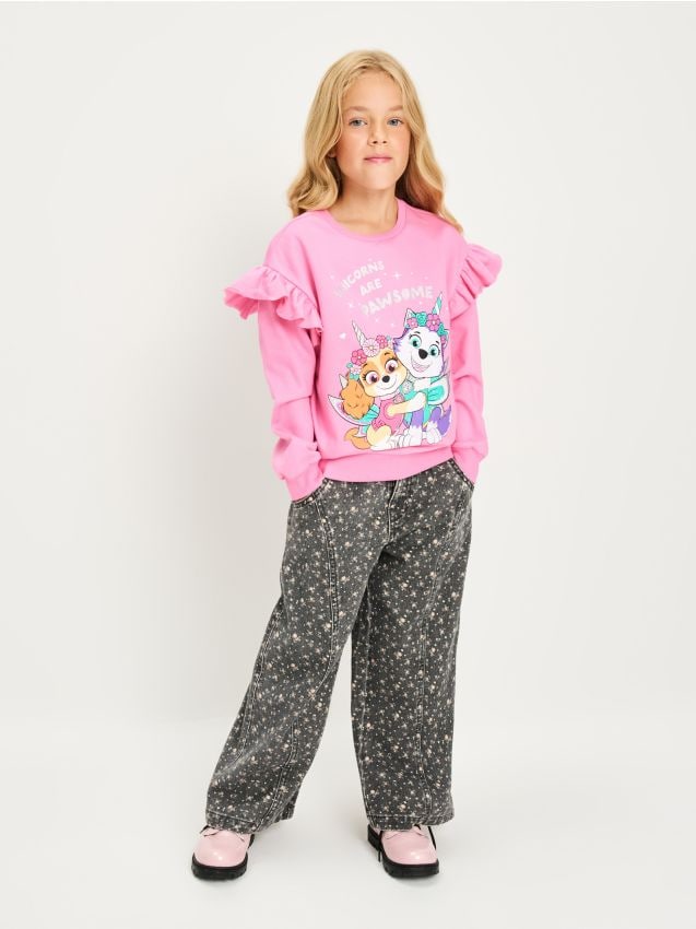 Sinsay - Hanorac crewneck PAW Patrol - roz-aprins