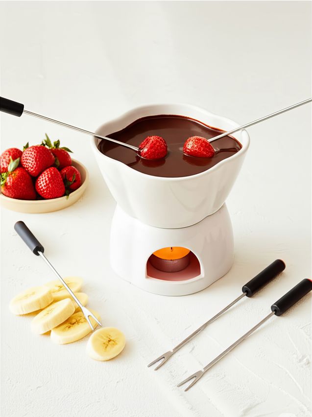 Sinsay - Sada na fondue - krémová