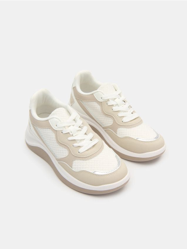 Sinsay - Sneakerși pe platformă - multicolor